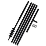 Bche et tarire manuelle 80 mm avec rallonge mche outils garage atelier bricolage helloshop26 3402071 ...