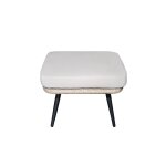 Repose - pieds ext�rieur avec coussin beige bellavista