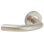 B�quille double rentrante 500 sur rosace ronde en inox - linox