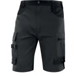 Bermuda multipoches - homme - mach 5 stretch - gris - xl delta plus