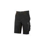Bermuda de travail femme mercury lady black carbon fu261bc - upower