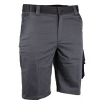 Bermuda de travail multipoches lma dedale gris fonc 48