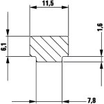 Bessey serre - joint de table tout acier avec poigne de levage gtrh 160 / 60