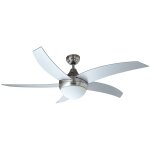 Bestron - ventilateur plafond 132cm + lumire - dcf52lsr