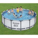 Bestway ensemble de piscine steel pro max rond 457x122 cm