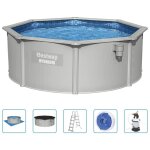 Bestway piscine encadr�e hors sol ronde hydrium 360x120 cm