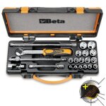Beta coffret 16 douilles 6 pans et 5 accessoires - 910a / c16 - 009100936