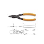Beta pince pour circlips int�rieurs � becs droits - 1032 - 8 � 12 mm - 140 mm