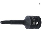 Bgs 5480 - t40 embout de cl� � douille longueur 75 mm 12, 5 mm (1 / 2 ; ) profil en t (pour torx) t40 ...
