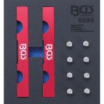 Bgs technic - insert de servante d'atelier 1 / 6 : coffret de calage pour mercedes m642