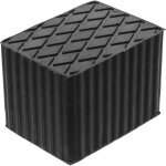 Bgs technic - tampon en caoutchouc pour pont �l�vateur 160 x 120 x 115 mm