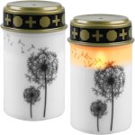 Bhhbb - lot de 2 bougies funéraires led sans flamme - avec batterie - etanche - pour l'extérieur - convient ... Bhhbb - lot de 2 bougies funéraires led sans flamme - avec batterie - etanche - pour l'extérieur - convient ...