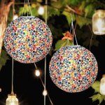 Bhhbb - lot de 2 lampions solaires d'extrieur - 30 cm - rsistants aux intempries - lanterne solaire ...