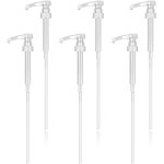 Bhhbb - 6 pices pompe sirop, rutilisables pompe doseuse, distributeur sirop, tte de sirop pompe de ...