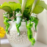 Bhhbb - décoration de bassin - mini étang - grenouille - décoration de jardin pour l'extérieur - en résine ... Bhhbb - décoration de bassin - mini étang - grenouille - décoration de jardin pour l'extérieur - en résine ...