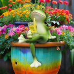 Bhhbb - figurines de grenouille décoratives pour l'extérieur - en résine - résistant aux intempéries ... Bhhbb - figurines de grenouille décoratives pour l'extérieur - en résine - résistant aux intempéries ...