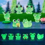 Bhhbb - grenouille lumineuse, 6pcs grenouille lumineuse jardin, mini grenouille en résine, mini grenouille ... Bhhbb - grenouille lumineuse, 6pcs grenouille lumineuse jardin, mini grenouille en résine, mini grenouille ...