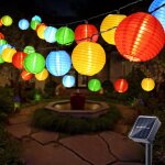 Bhhbb - guirlande lumineuse solaire extrieure, 6m 30 led lanterne solaire extrieur etanche 8 modes ...
