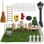 Bhhbb - miniature jardin ornements, 17 pcs dcoration de jardin miniature, accessoires de micro - paysage ...