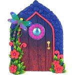 Bhhbb - porte de fe miniature libellule pour jardin enchant fes et nains de jardin accessoire de jardin ...