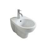 Bidet suspendu en ceramique blanche cipro