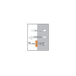 Bidon 300 chevilles nyl avec collerette spit - � 8 mm - l. 40 mm - 055717
