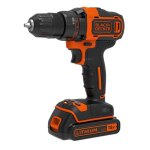 Black & decker bdcdd186kb perceuse visseuse 2 vitesses sans fil 18v 2x batteries