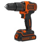 Black & decker bdchd18kb2 - coffret perceuse visseuse à percussion 2x accus 18v Black & decker bdchd18kb2 - coffret perceuse visseuse à percussion 2x accus 18v