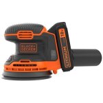 Black + decker bdcros18 - qw ponceuse excentrique 18 v, orange, set de 4 pices