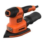 Black + decker bew200 qs multiponceuse filaire 2mm de diamtre dorbite 6 abrasifs, 23 plateaux et 1 doigt ...