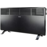 Black + decker bxcsh1800e radiateur lectrique 1800w pour salles de bains avec commande digitale et support ...