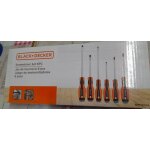 Black et decker jeu de 6 tournevis