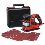 Black & decker ka330eka ponceuse 1 / 3 de feuille 270w duosand en coffret accessoiris�