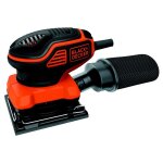 Black & decker ka450 - qs - ponceuse orbitale - 220 w - 1 vitesse - 1 / 4 sheet