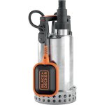 Black + decker - pompe vide cave pour eau claire 750 w avec interrupteur flotteur