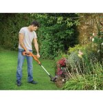 Black & decker st182320 coupe - bordures afs 18v 2, 0 ah 25cm tube tlescopique