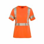 Blaklader t - shirt haute - visibilit� femme anti - uv anti - odeur - 3336 - orange - m