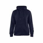 Blaklader sweat zipp� femme - 3395 - bleu fonc� - m