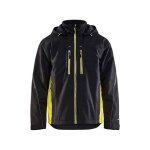 Blaklader veste de travail hiver technique - 4890 - noir / jaune - s