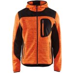 Blaklader veste tricot�e � capuche - 4930 - orange / noir - s