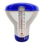 Blanche - comprimés de brome de chlore flottant pour piscine, produit chimique, distributeur applicateur, ... Blanche - comprimés de brome de chlore flottant pour piscine, produit chimique, distributeur applicateur, ...