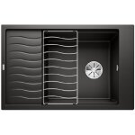 Blanco - evier  encastrer 60cm silgranit noir - 525883