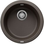 Blanco rondo - �vier en silgranit, diam�tre 450 mm, caf� 515028