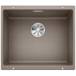 Blanco subline 500 - u  evier de cuisine en granit pour meubles bas de 60 cm de large  sous plan  ...