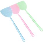 (bleu + vert + rose) tapette � mouches, 3 unit�s de contr�le manuel des nuisibles, tapette � mouches ...