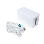 Bloc multiprise avec bo�te de rangement 3 prises terre fran�aise