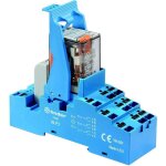 Bloc relais finder 58. p3. 8. 230. 0060 tension nominale: 230 v / ac courant de commutation (max. ): ...