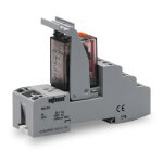 Bloc relais wago 858 - 518 tension nominale: 230 v / ac courant de commutation (max. ): 5 a 4 inverseurs ...