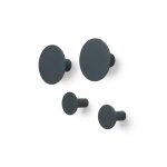 Blomus 65800 ponto lot de 4 pateres murales en metal Blomus 65800 ponto lot de 4 pateres murales en metal