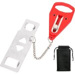 Bloque porte hotel, serrure portable de voyage en acier verrou de scurit pour porte d'entre verrouillage ...